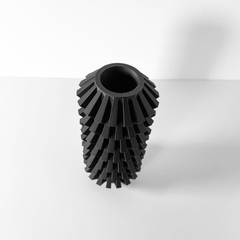 Zigzag Pleat Vase