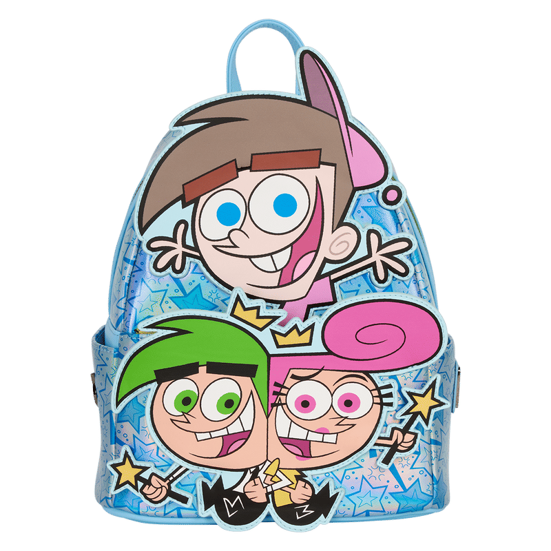 NYCC Limited Edition The Fairly OddParents Timmy, Cosmo, & Wanda Glow Mini Backpack
