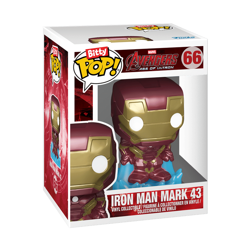 Bitty Pop! Bitty Bot Hulkbuster with Iron Man