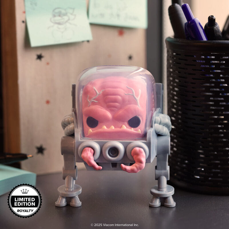 Pop! Krang in Bubble Walker with Pop! Protector