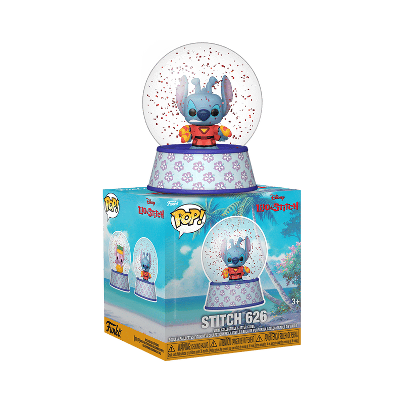 Stitch 626 Mini Glitter Globe
