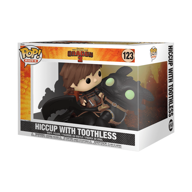 Pop! Rides Deluxe Hiccup with Toothless
