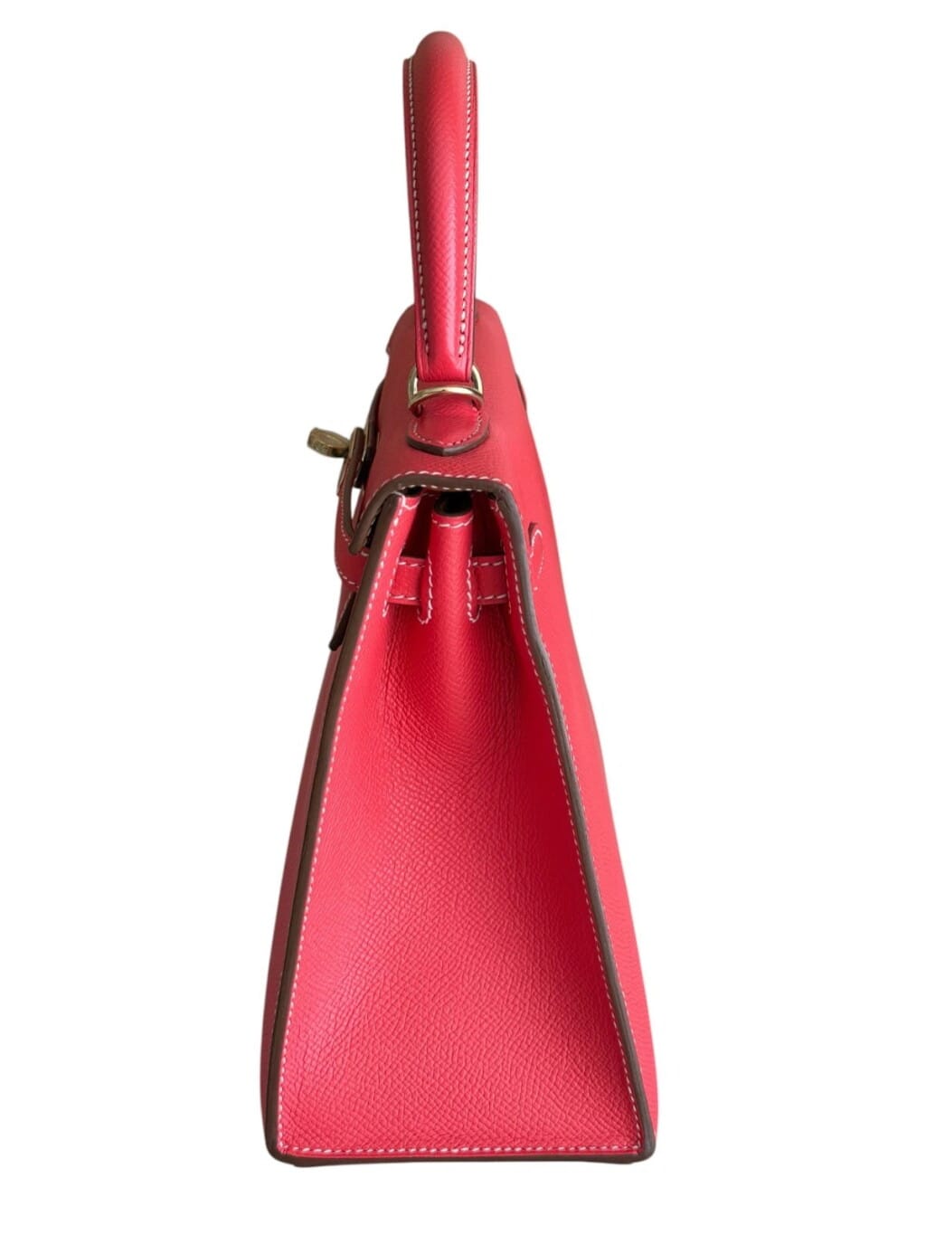 Rose Jaipur and Gold Verso Candy Epsom Sellier Kelly 25 Permabrass Hardware, 2012