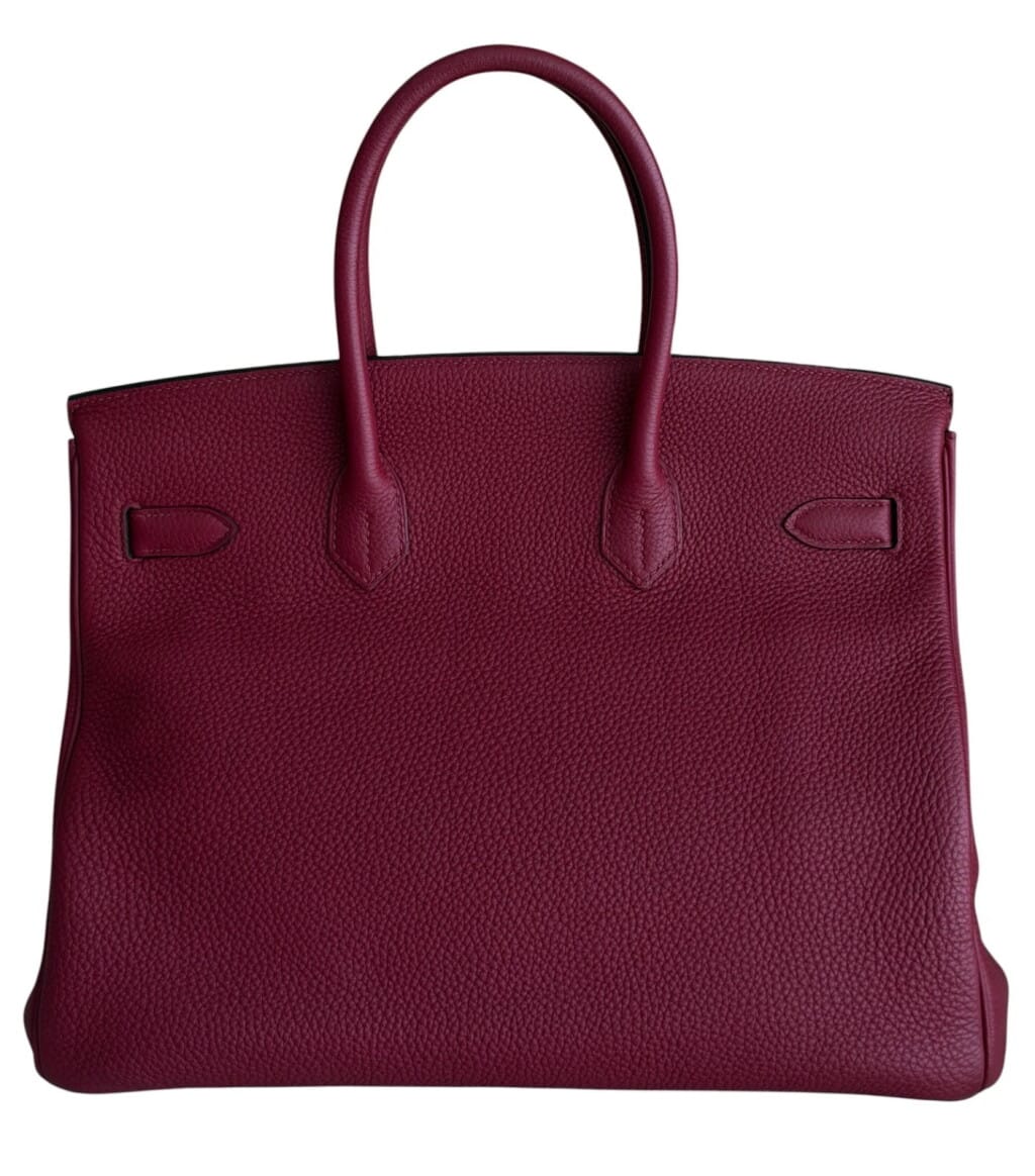 Rouge Grenat Togo Birkin 35 Gold Hardware, 2016