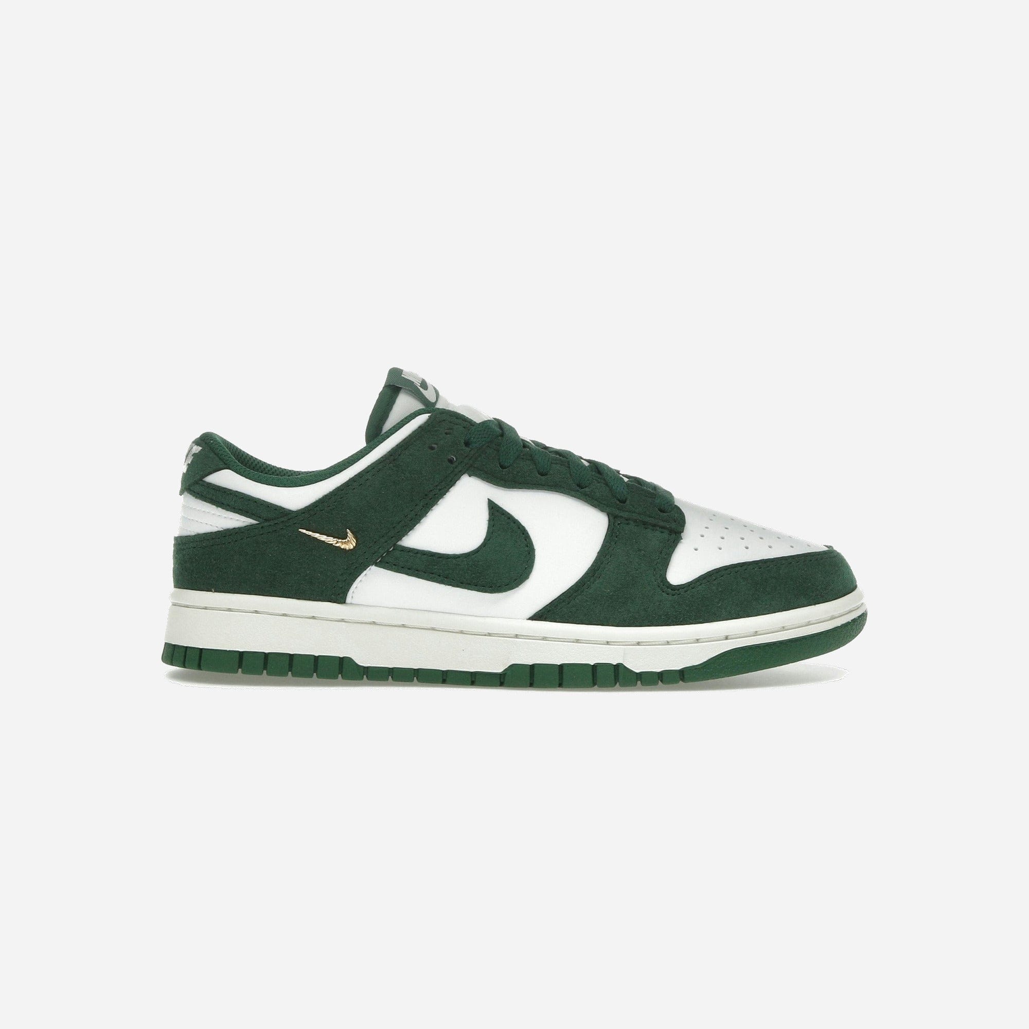 Nike Dunk Low Gorge Green Gold Mini Swoosh WMNS
