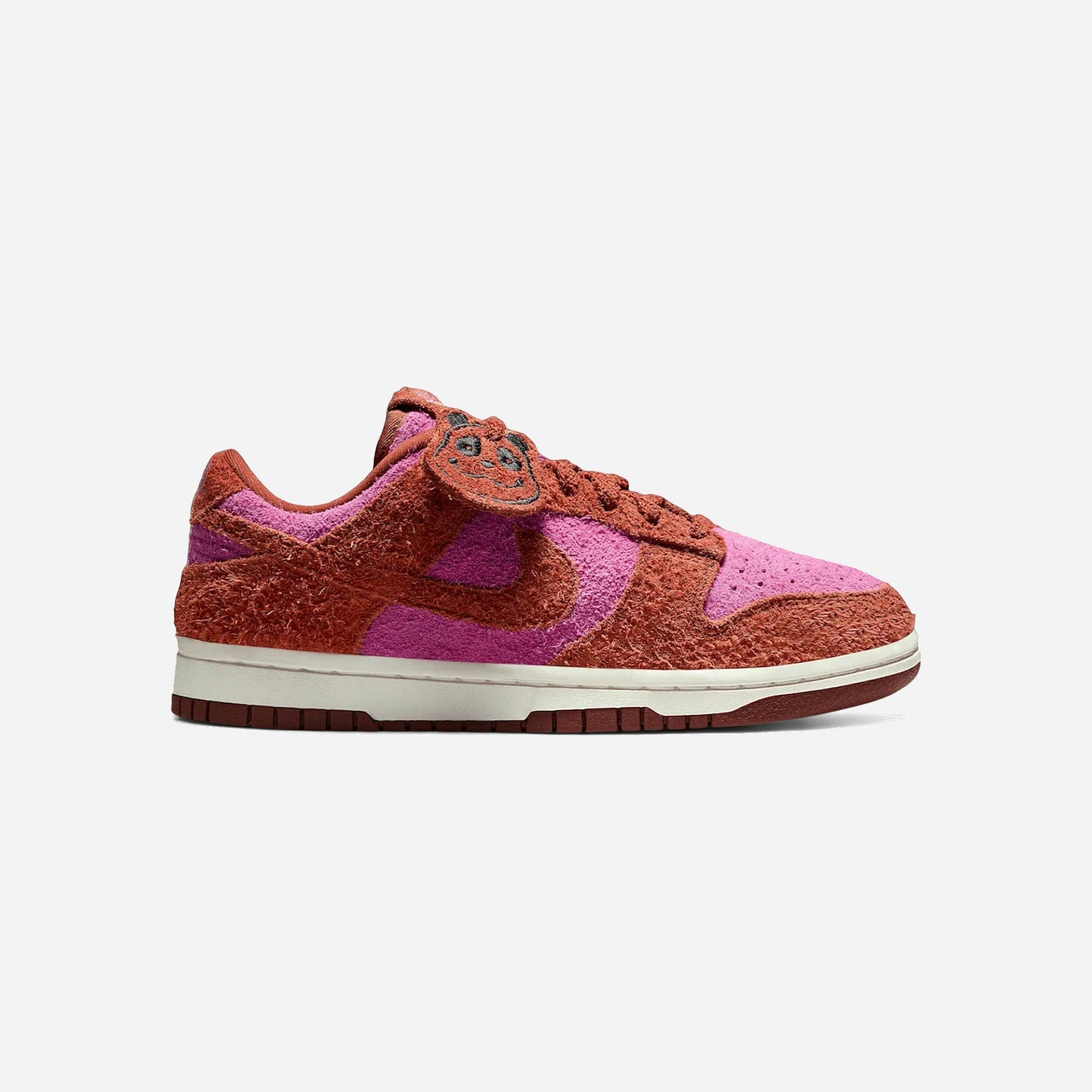 Nike Dunk Low SE Panda-Monium Picante Red Suede WMNS