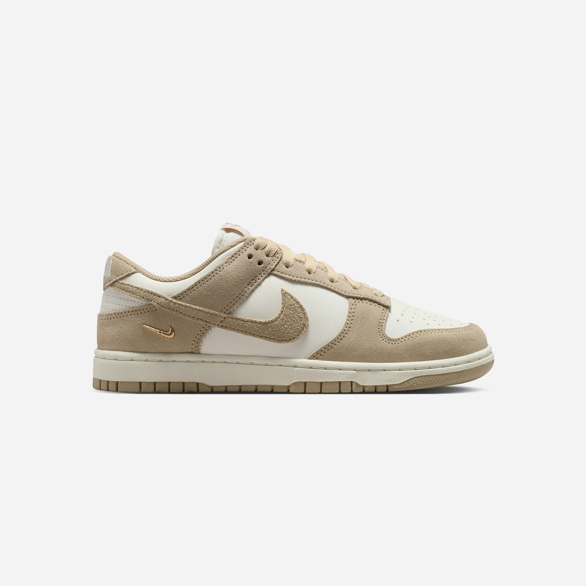 Nike Dunk Low Sail Metallic Gold Linen WMNS