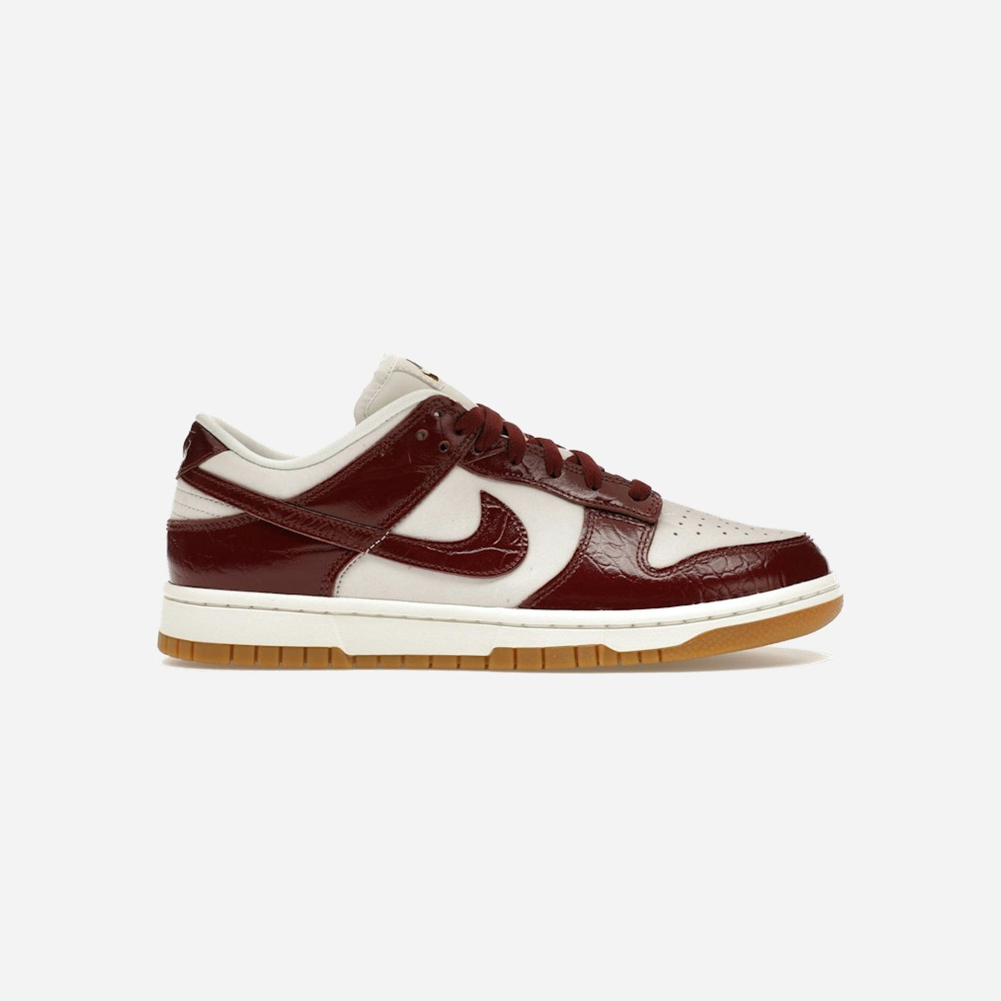 Nike Dunk Low Lx Dark Team Red Croc WMNS