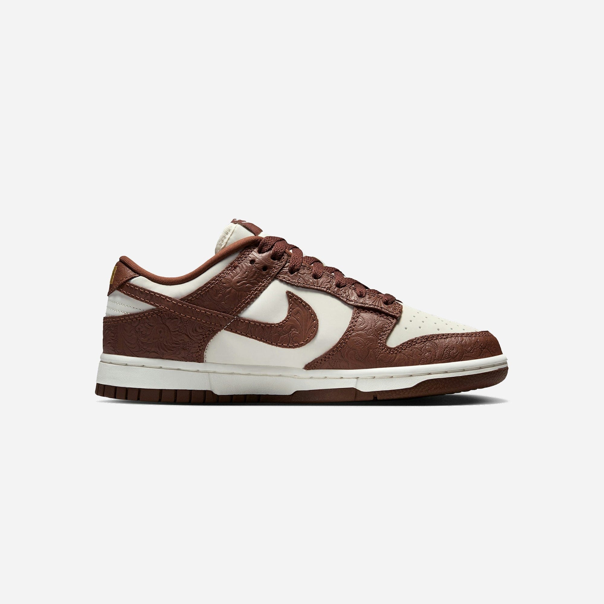 Nike Dunk Low Embossed Baroque Sail Fauna Brown WMNS