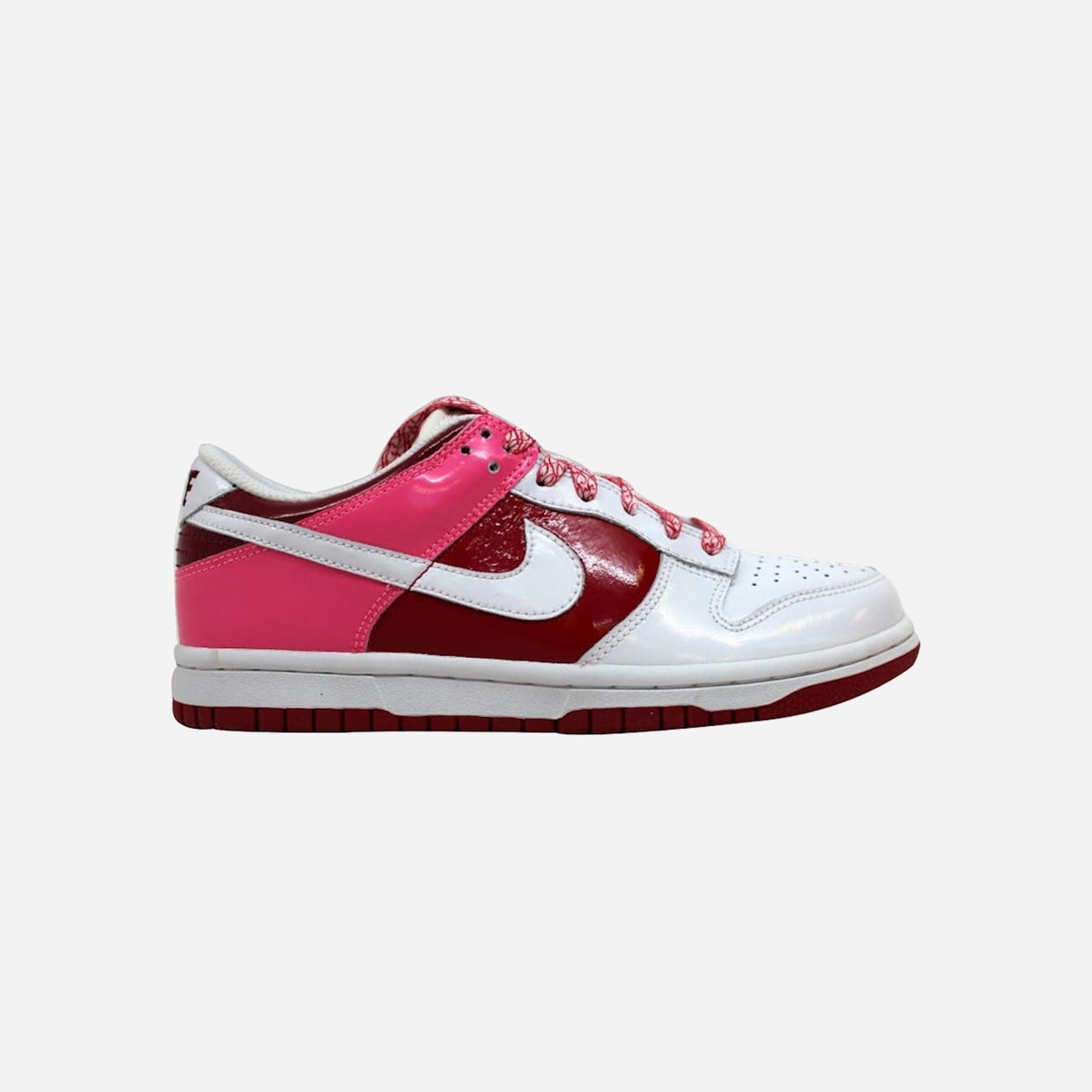 Nike Dunk Low White Varsity Red Team Red WMNS