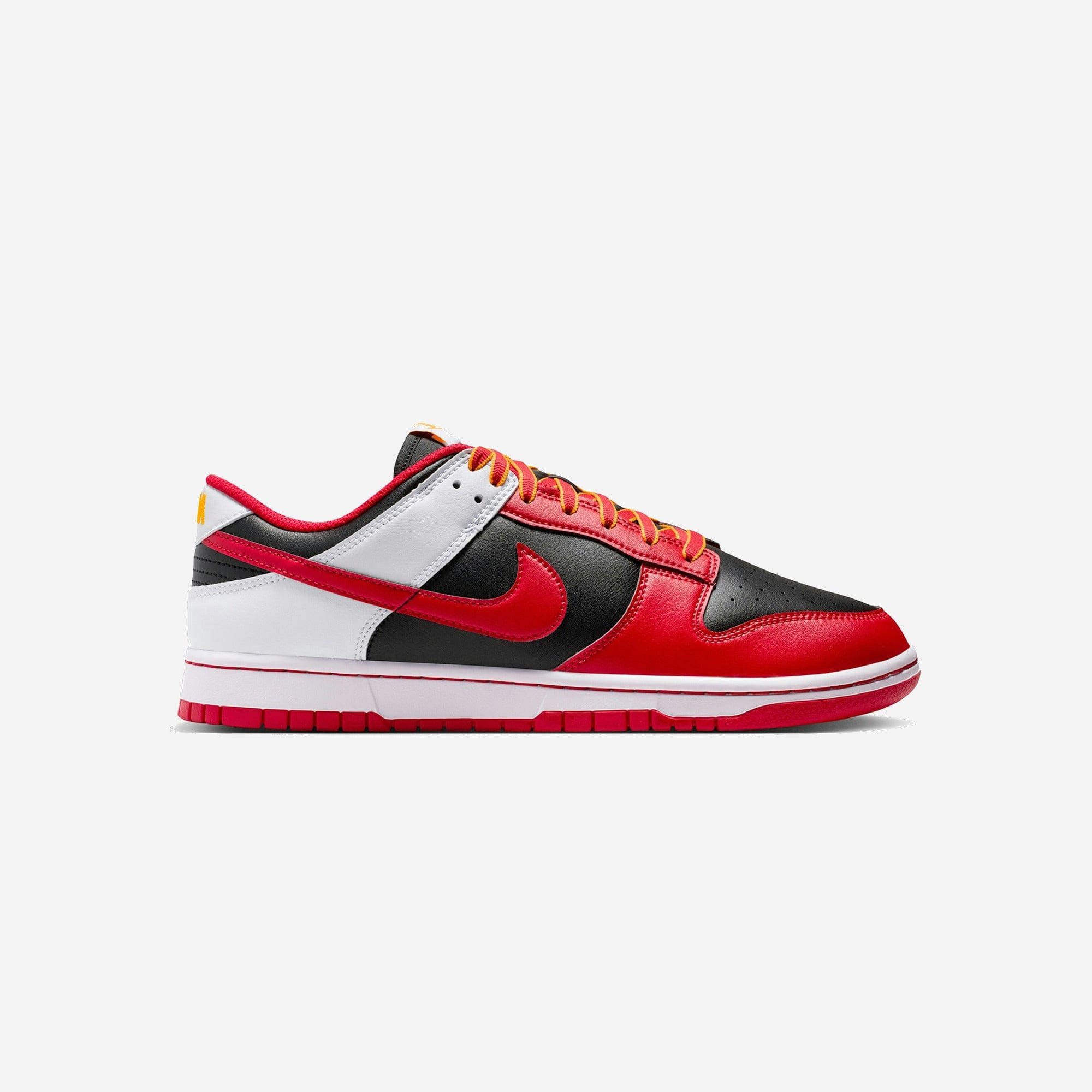 Nike Dunk Low Retro Black White University Red