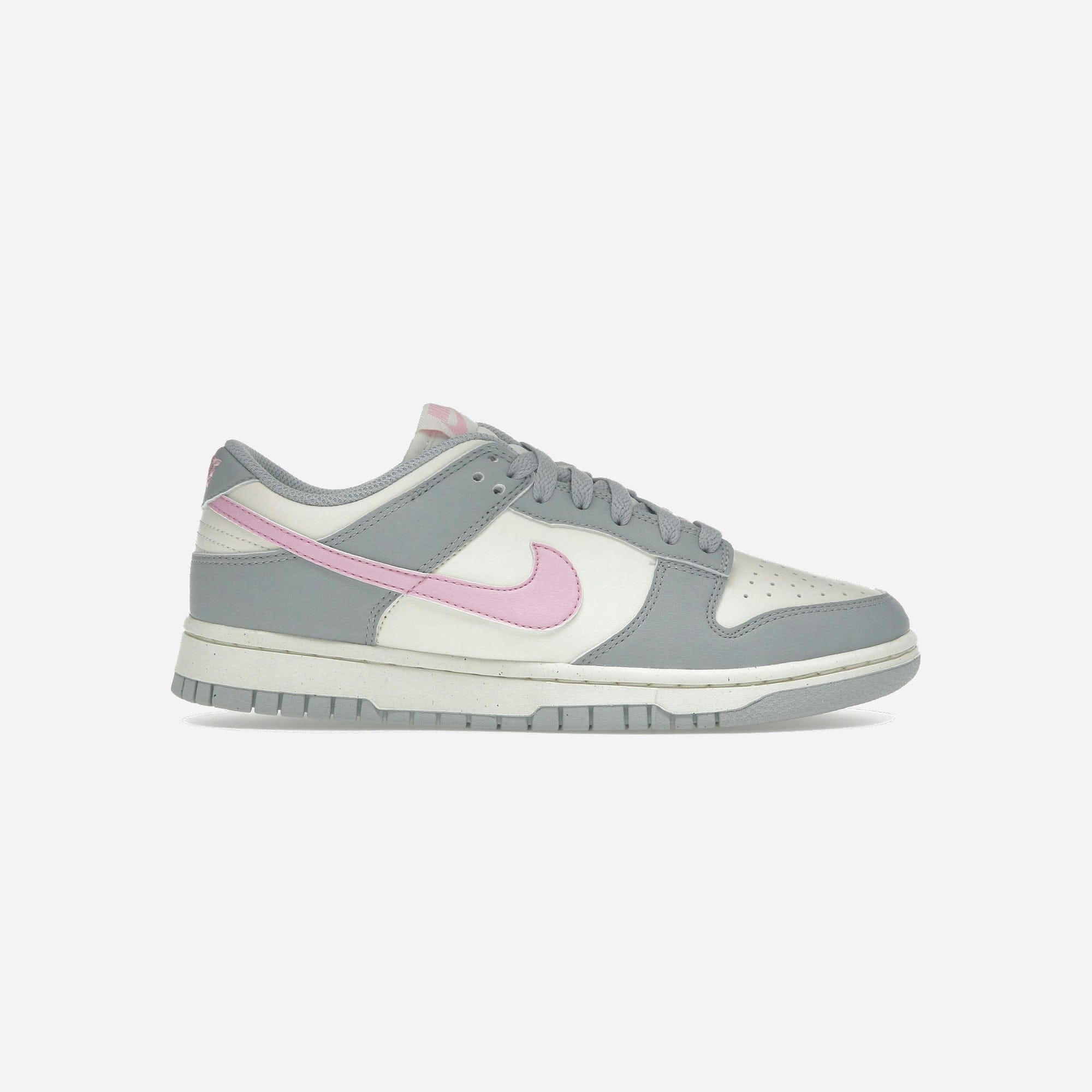 Nike Dunk Low Next Nature Light Smoke Grey Pink Rise WMNS
