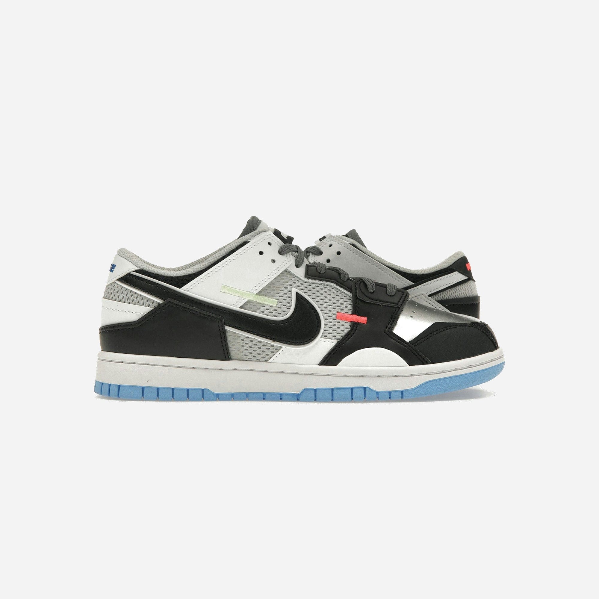 Nike Dunk Low Scrap Black Neutral Grey University Blue White