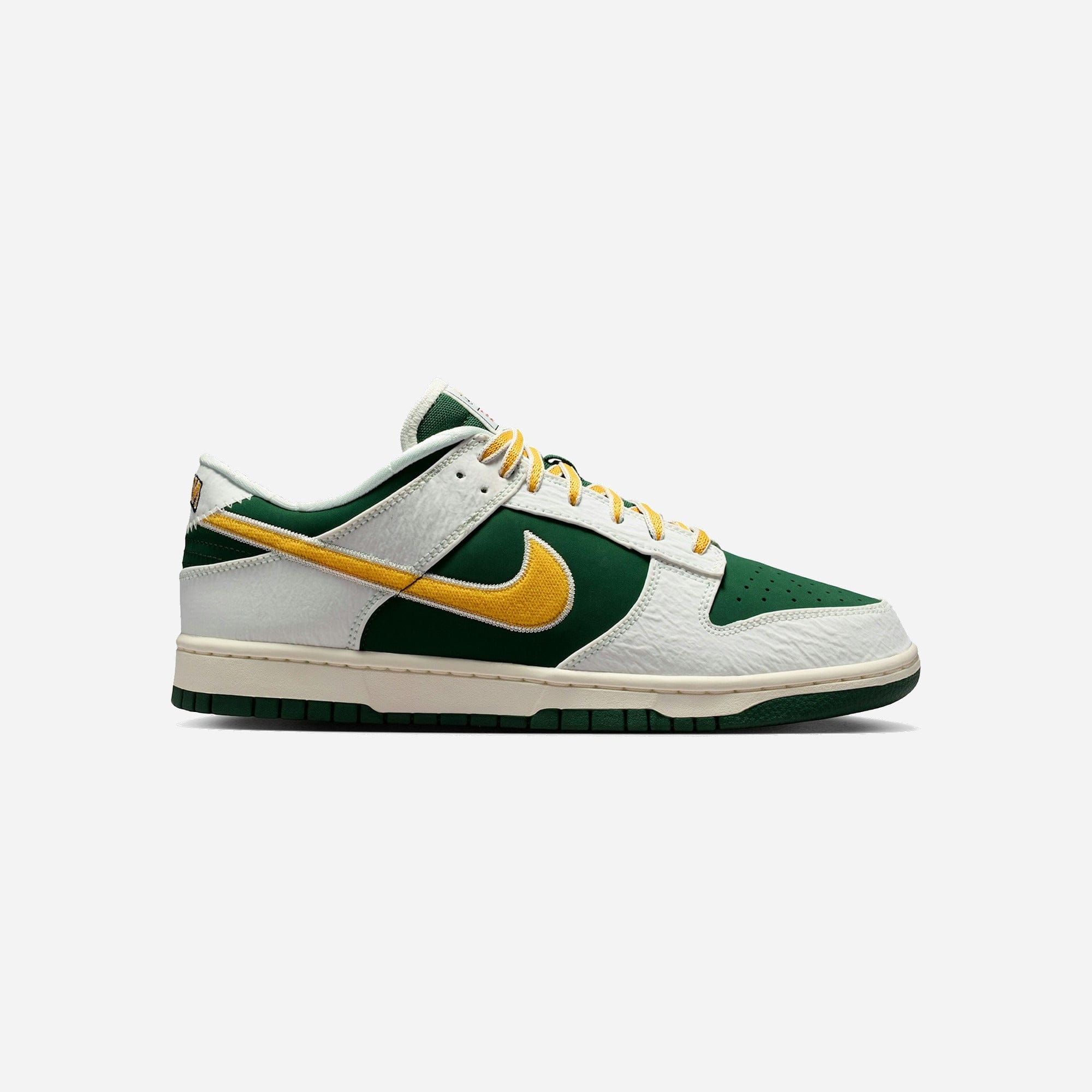 Nike Dunk Low Retro Varsity Jacket Sail Fir University Gold