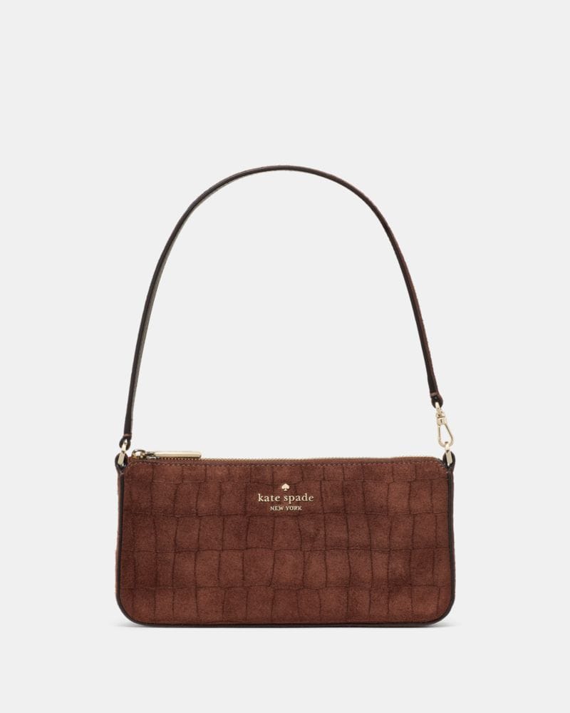 Gemini Suede Croc Mini Bag