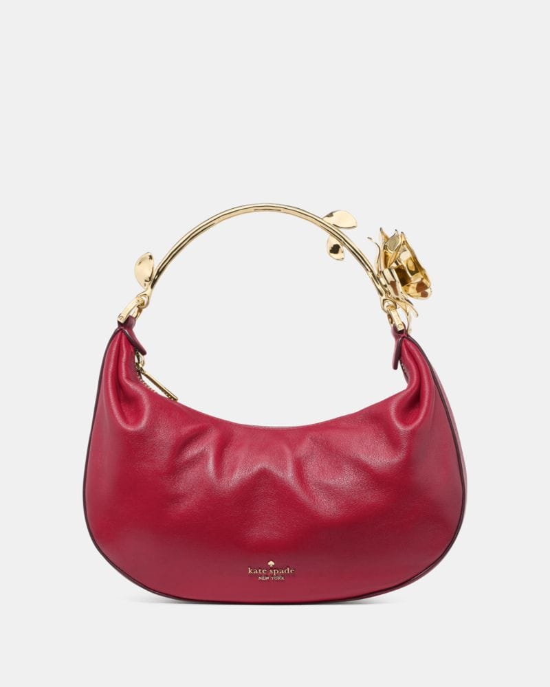 Selene Metal Floral Handle Bag