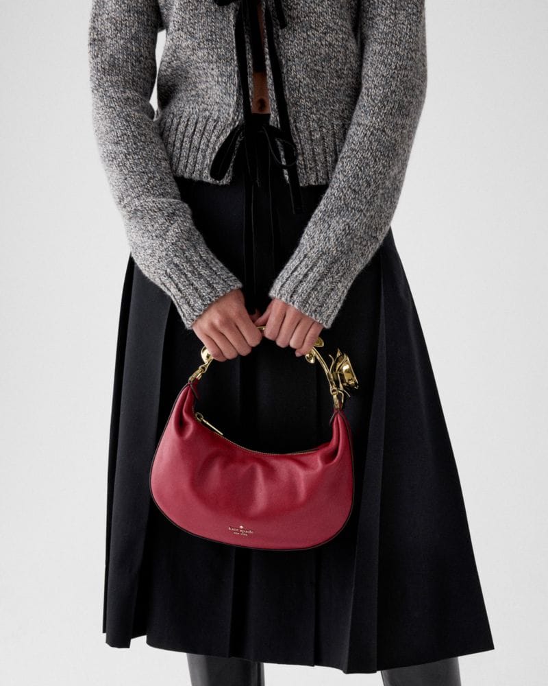 Selene Metal Floral Handle Bag