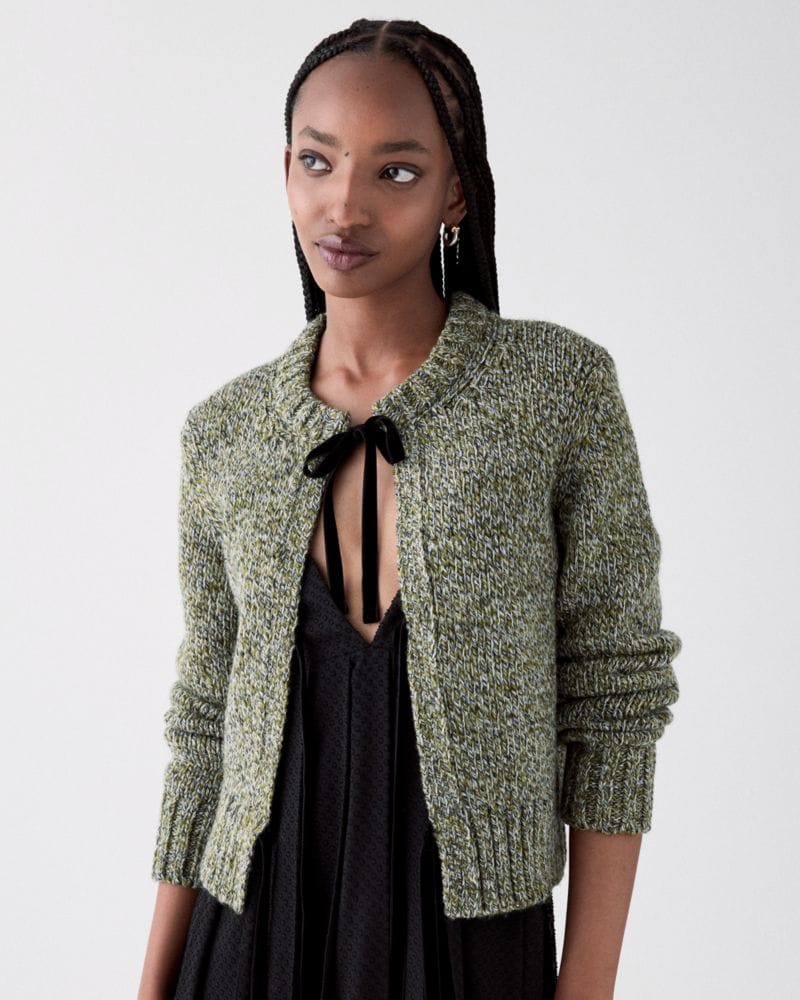 Bow Front Cardigan