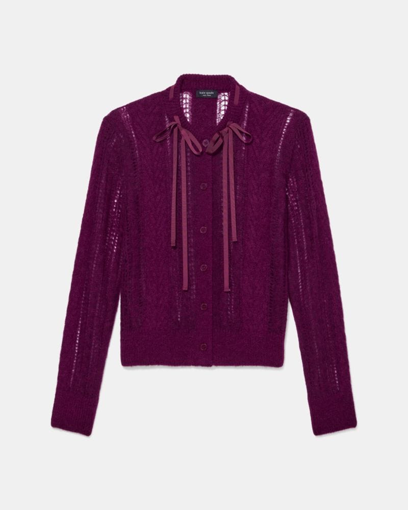 Pointelle Cardigan