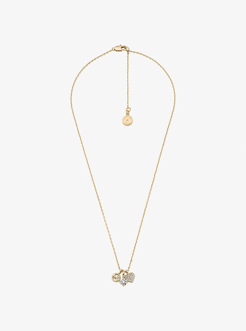 Pavé Charm Necklace