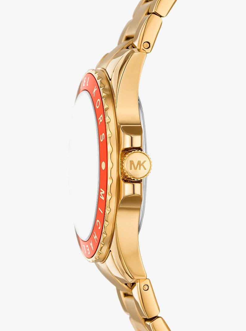Mini Everest Gold-Tone Watch