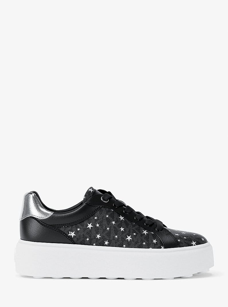 Romey Printed Signature Logo Sneaker