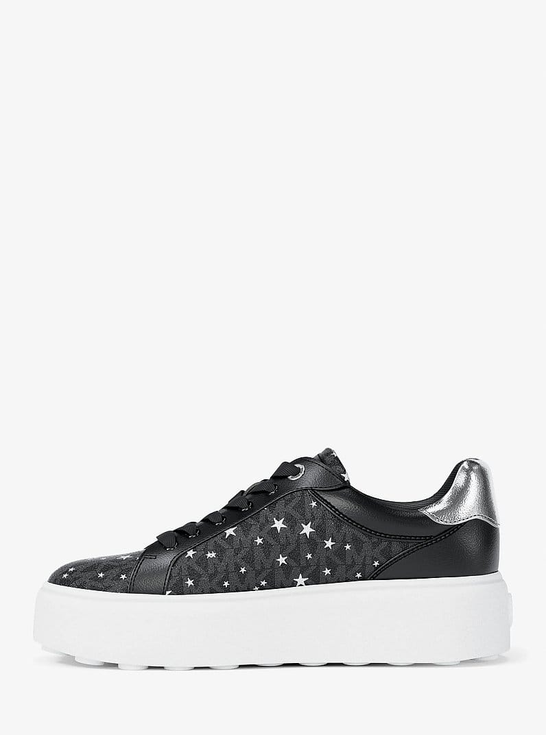 Romey Printed Signature Logo Sneaker