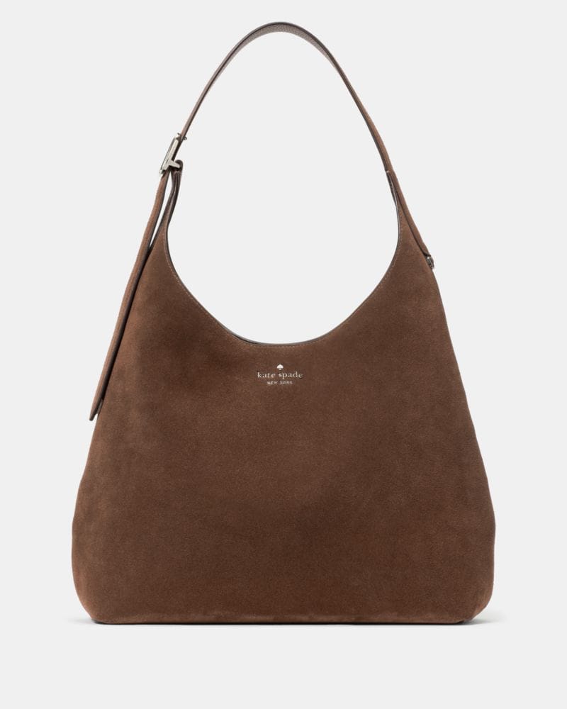 454 Suede Large Shoulder Bag
