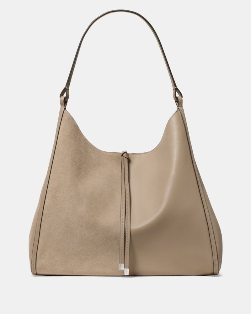 Reese Suede Large Shoulder Bag