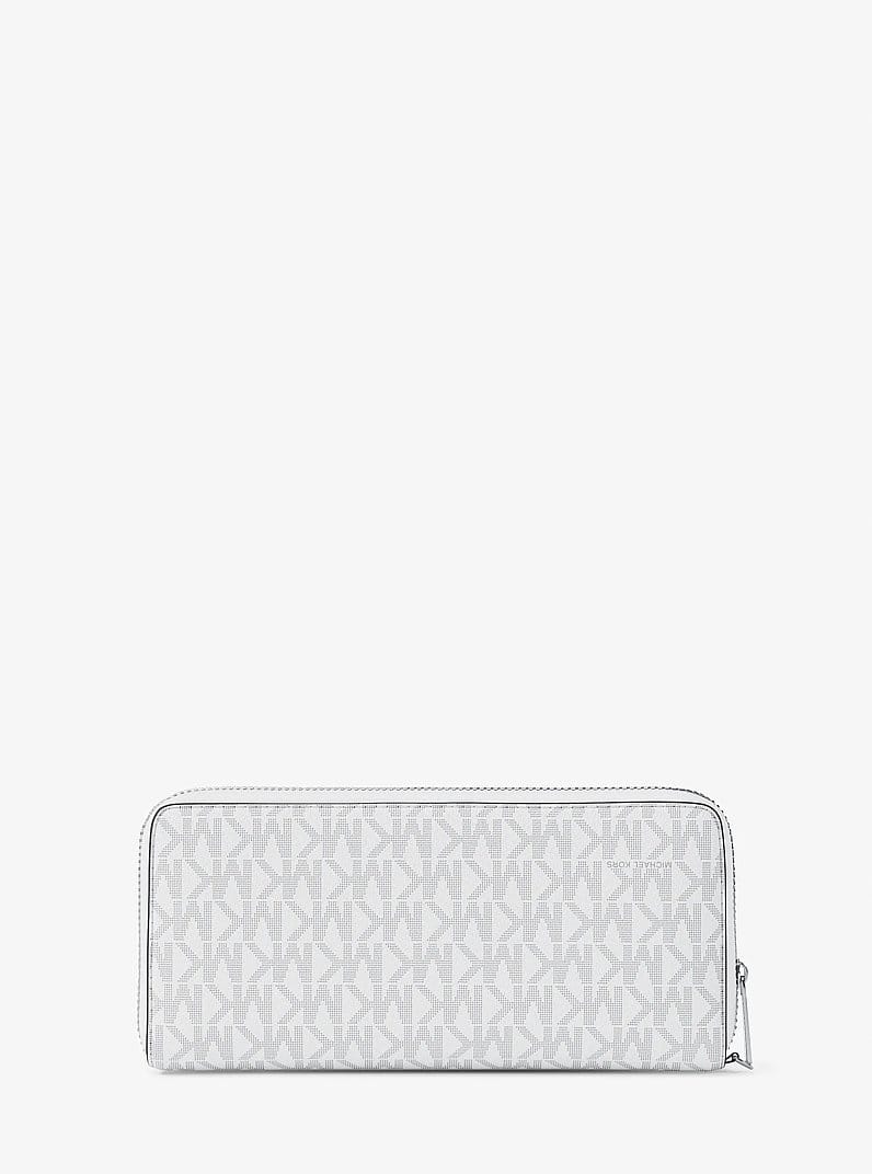 Jet Set Large Signature Logo Continental Wallet