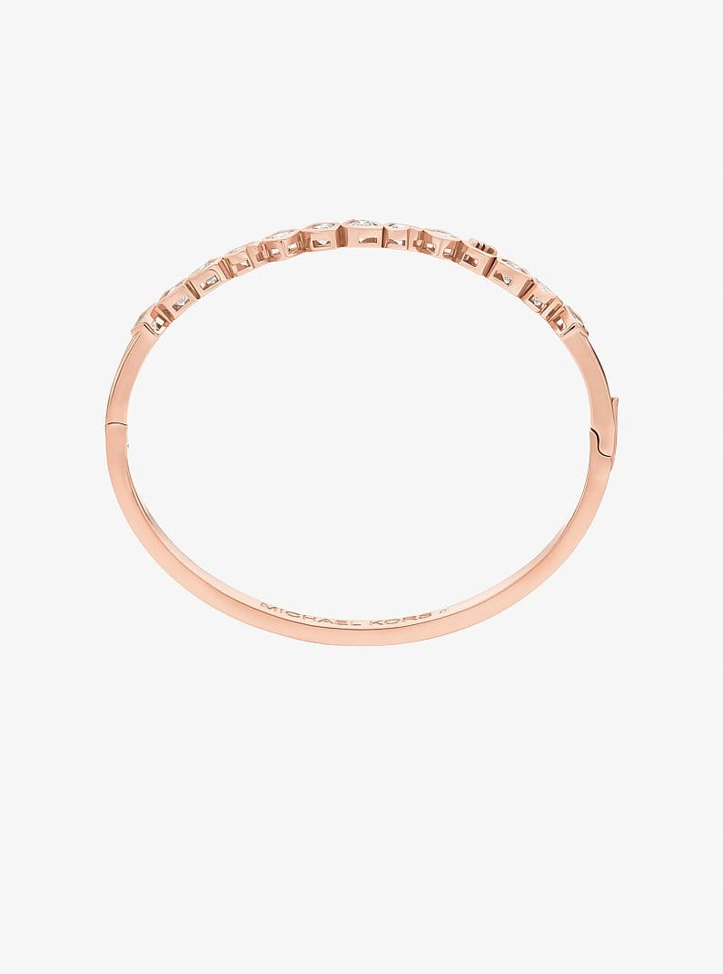 Pavé Heart Bangle