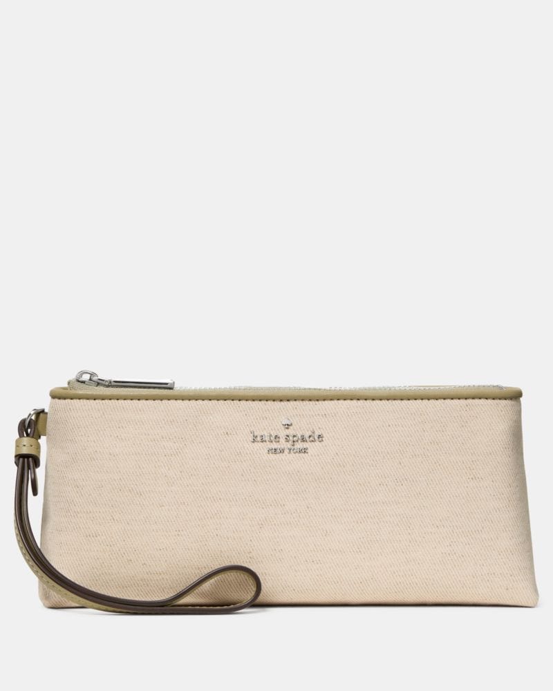 Wren Twill Wristlet