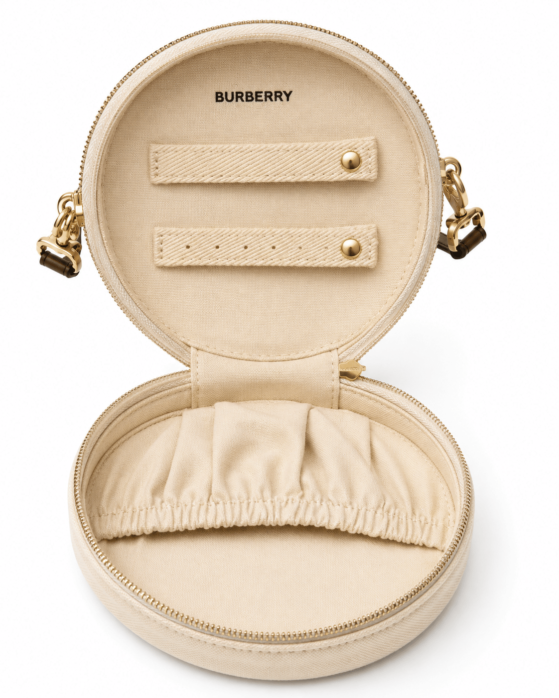 Burberry Goddess EDP VIP GWP Converted Canvas Medium Trousse Pouch Bag