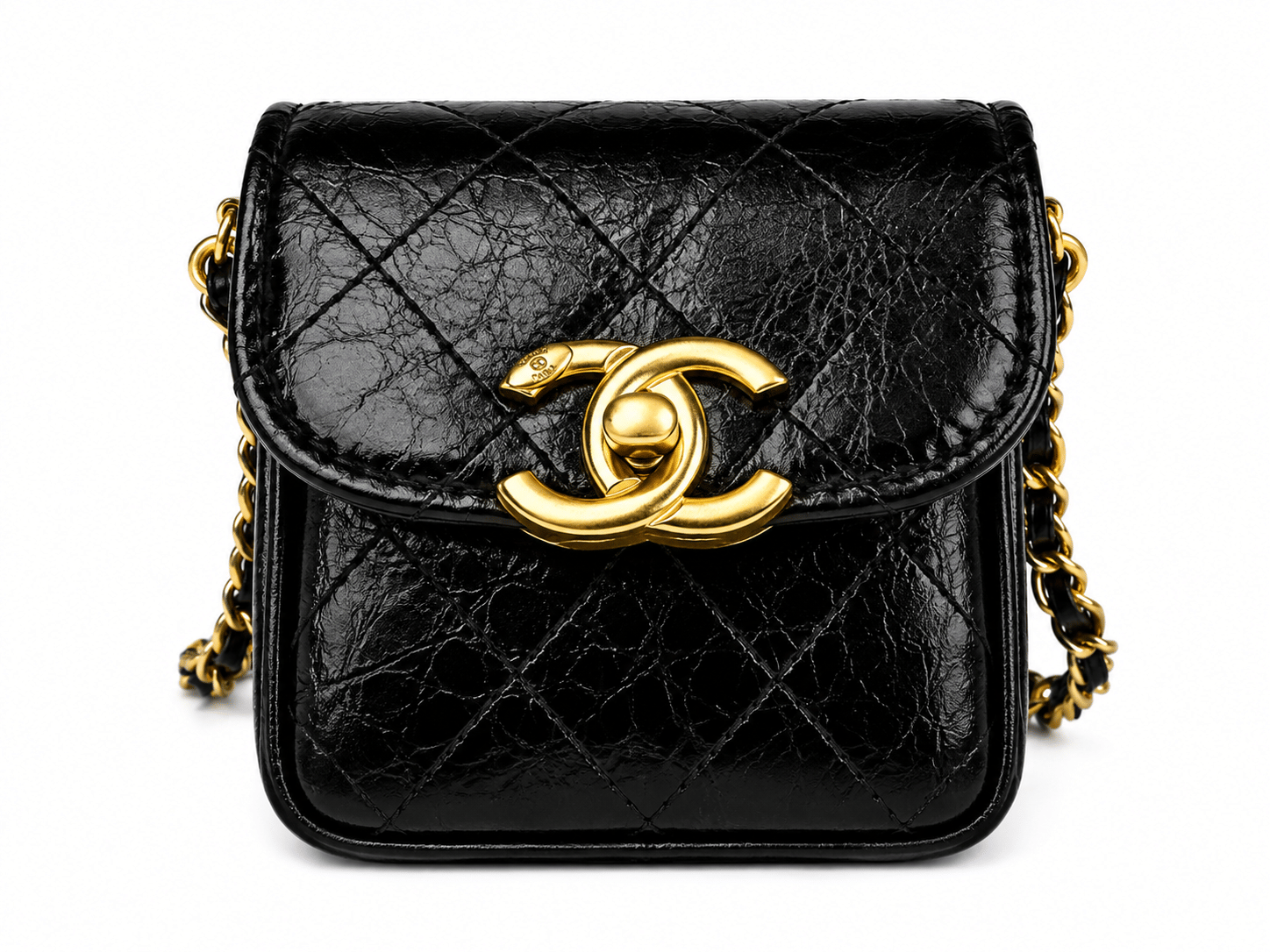 Black & Gold Hardware Make Up Bag & Coin Purse & Pouch VIP GIFT