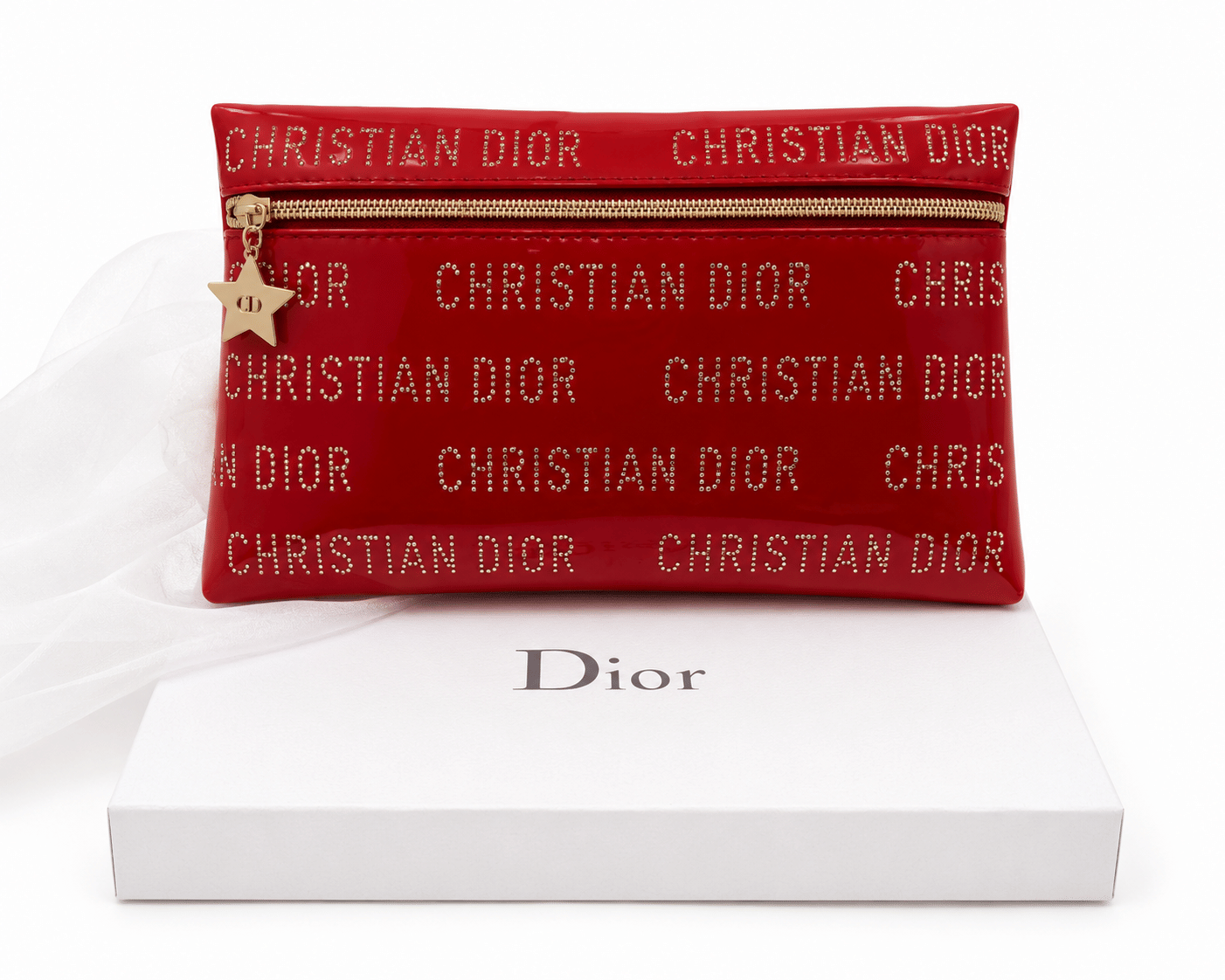 Dior Rivet Star Makeup Pouch Clutch BAG VIP GIFT BeautyCounter Limited