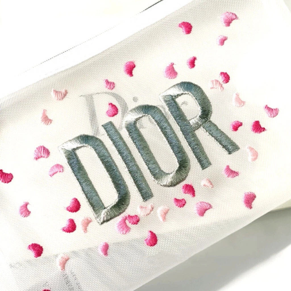 Dior Pink Petal Makeup Traveling Wash BAG VIP GIFT BeautyCounter Limited