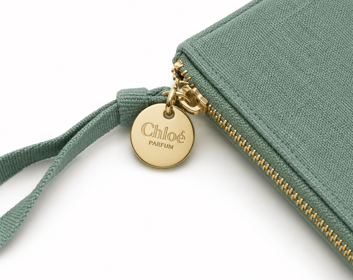 Green Chloe Makeup Bag Set