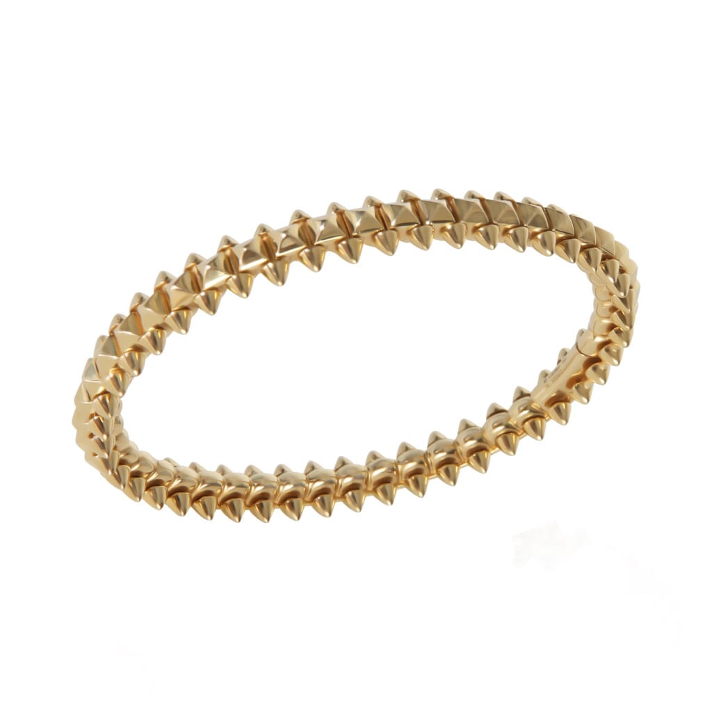 Gold Medium Clash de Cartier Bangle Bracelet