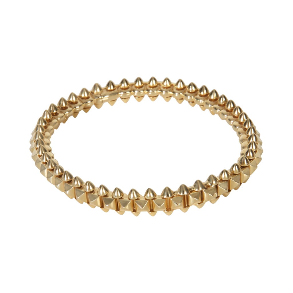 Gold Medium Clash de Cartier Bangle Bracelet