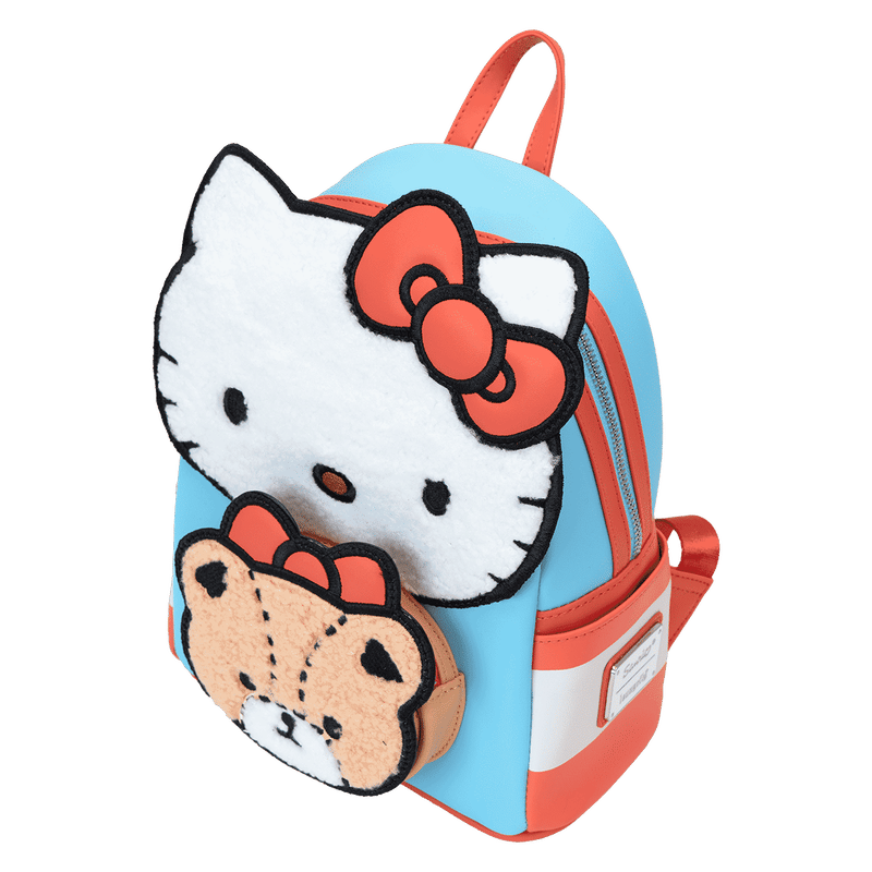 Sanrio Hello Kitty & Tiny Chum Bear Sherpa Mini Backpack