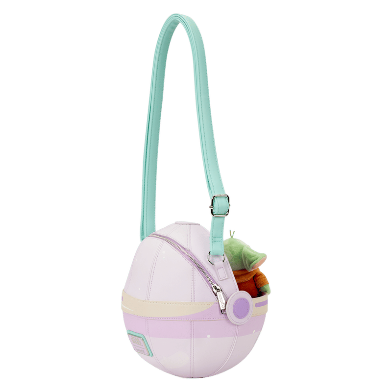 The Mandalorian Grogu Figural Pod Plush Crossbody Bag