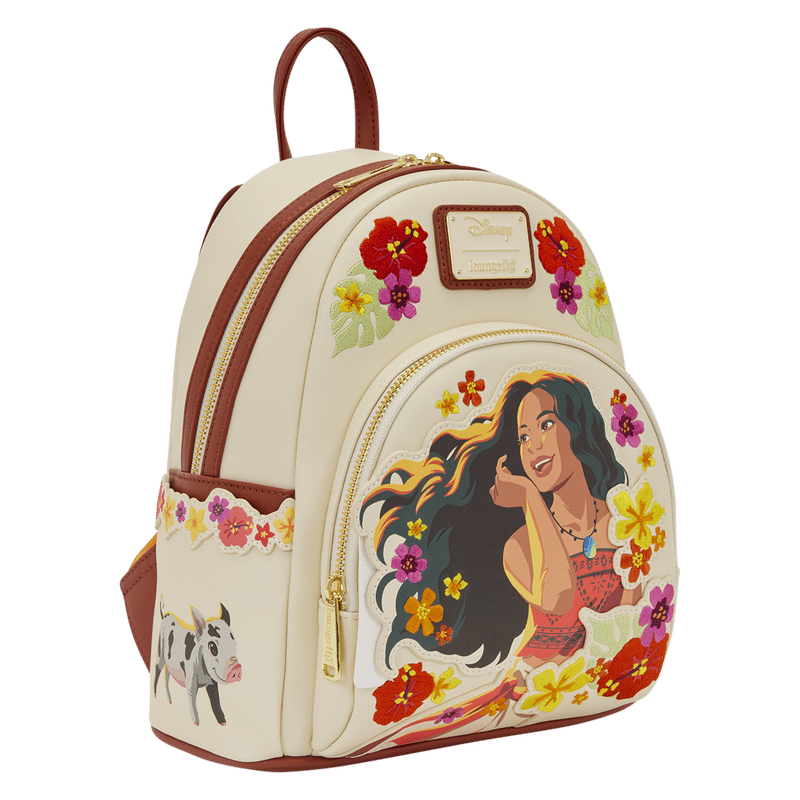 Moana Live Action Floral Mini Backpack