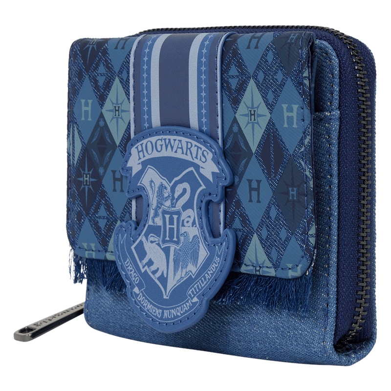 Harry Potter Hogwarts Denim Tri-fold Wallet