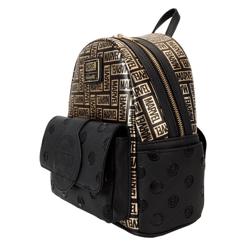 Marvel 85th Anniversary All-Over Print Logo Mini Backpack