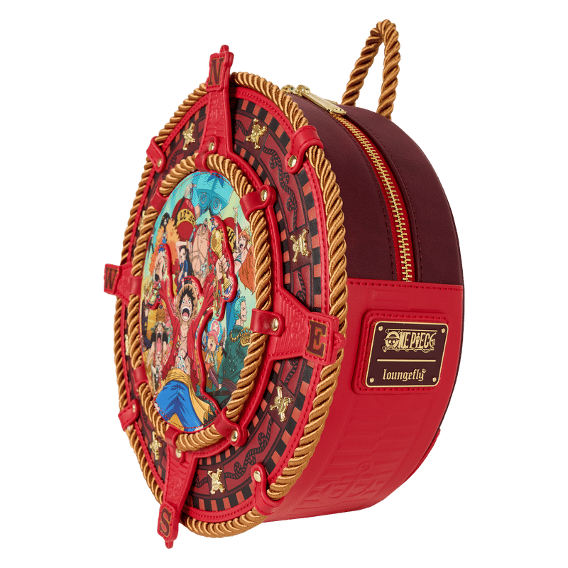 One Piece Compass Figural Mini Backpack