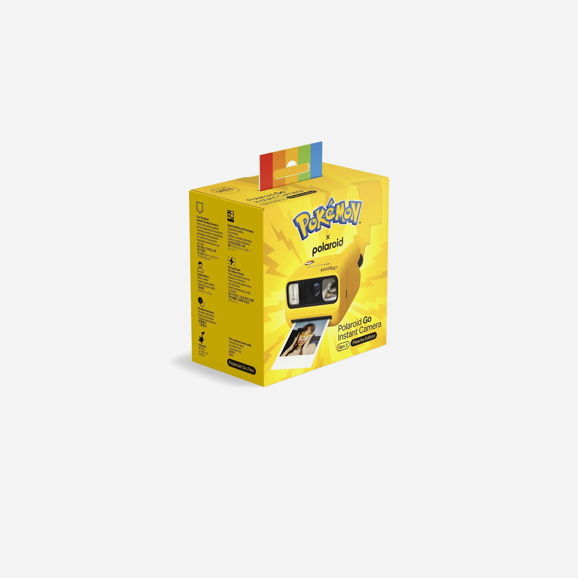 Pokemon × Polaroid Go Instant Camera Generation 3 Pikachu Edition