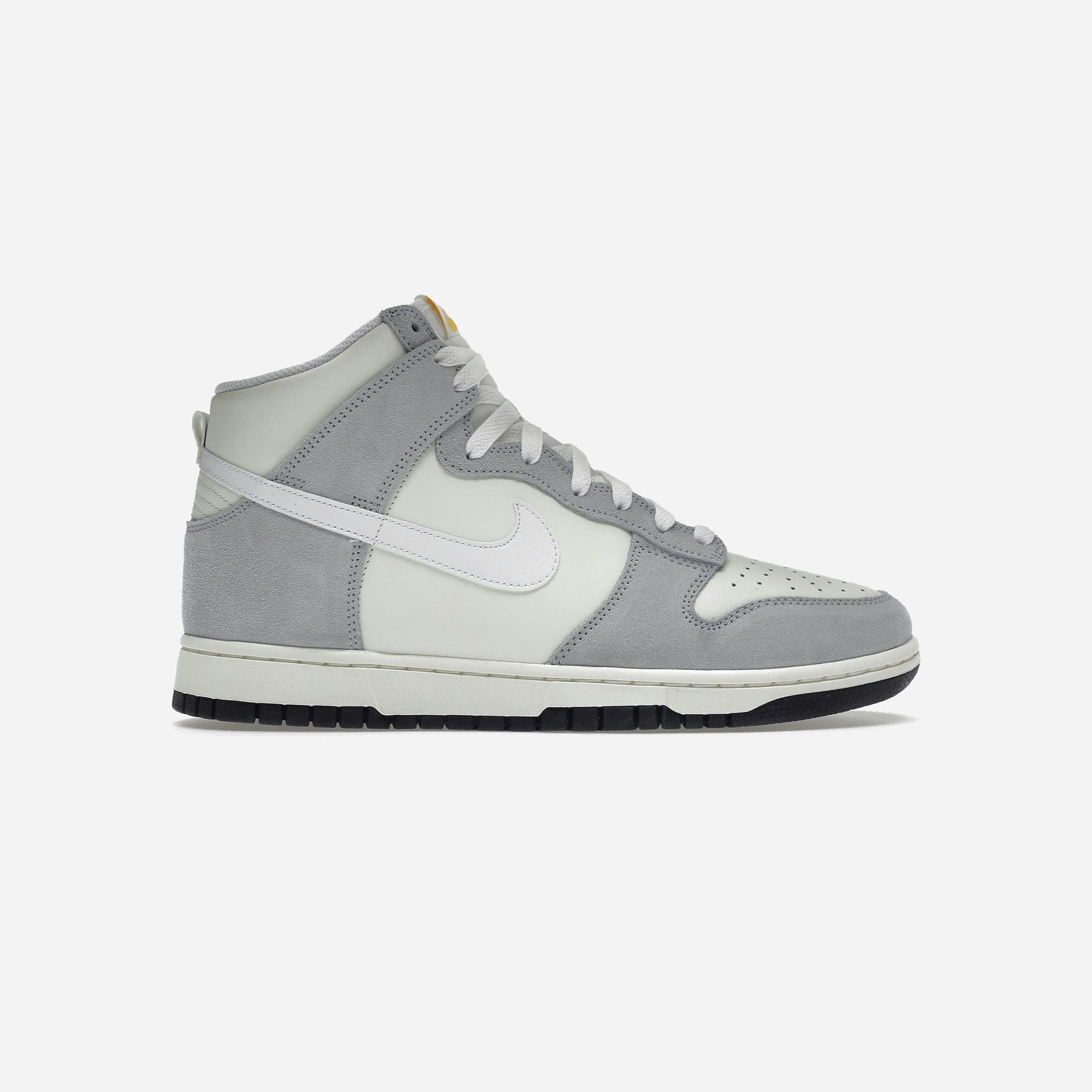 Nike Dunk High Retro Sail Pure Platinum Black White