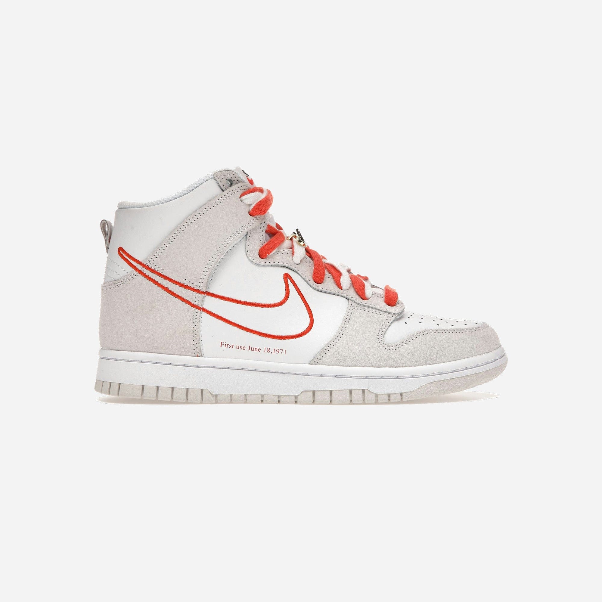 Nike Dunk High First Use White Sail Orange WMNS