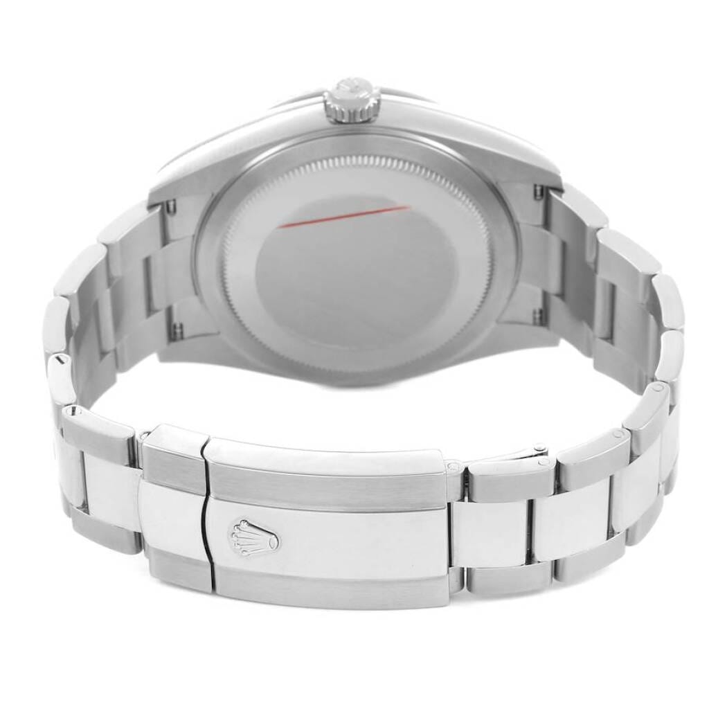 Sky-Dweller (Reference 336934). A 42mm stainless steel white gold automatic wristwatch with date and dual time. 2024