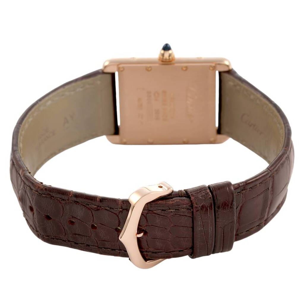 Tank Louis (Reference WGTA0011). A 33.7mm rose gold manual wind wristwatch. 2020